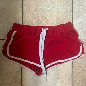 Red Lounge Shorts